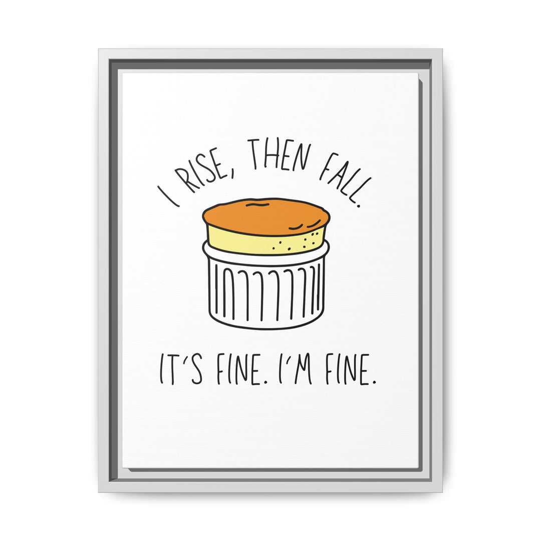 Souffle State of Mind Framed Canvas