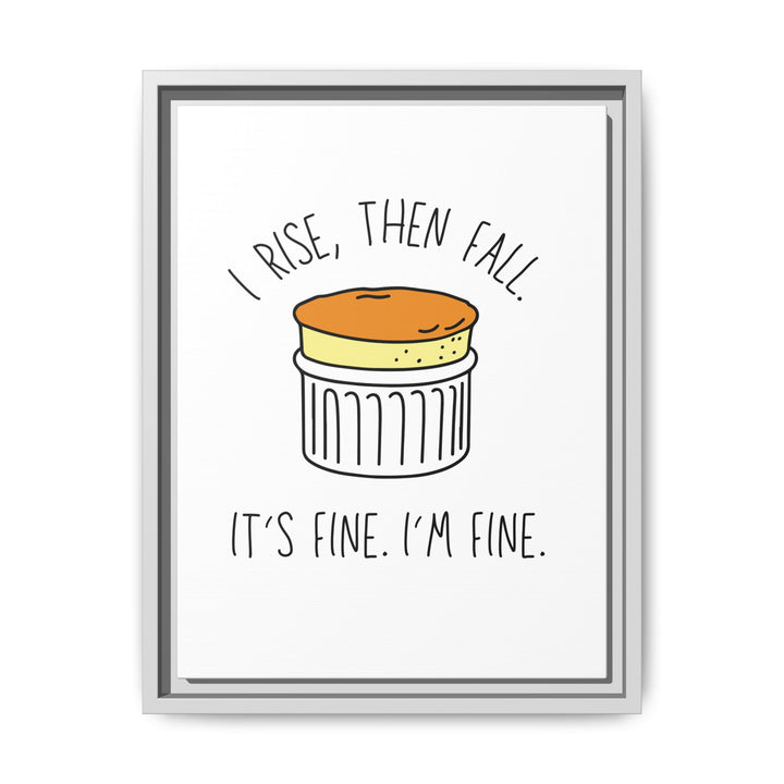 Souffle State of Mind Framed Canvas