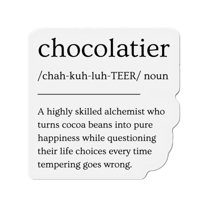 Chocolatier Definition Vinyl Magnets