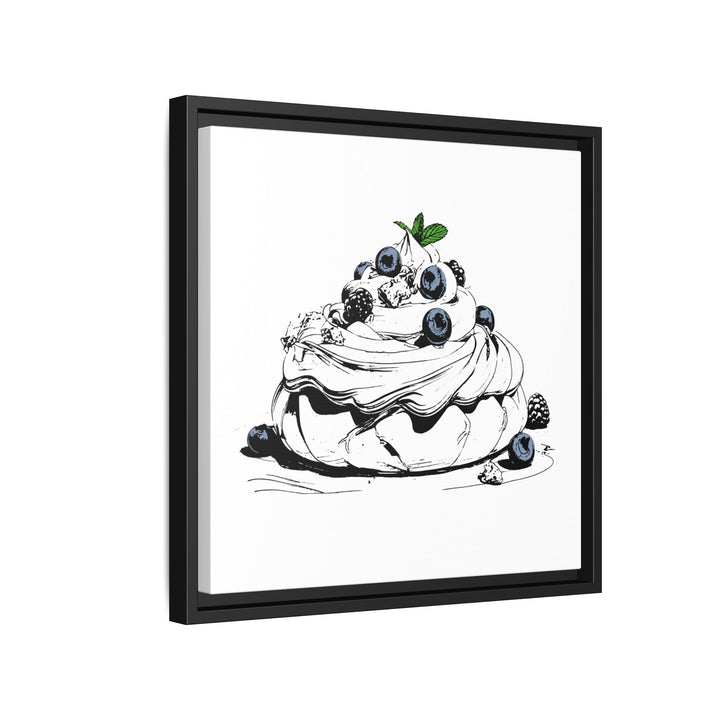 Pavlova Canvas with Floating Frame