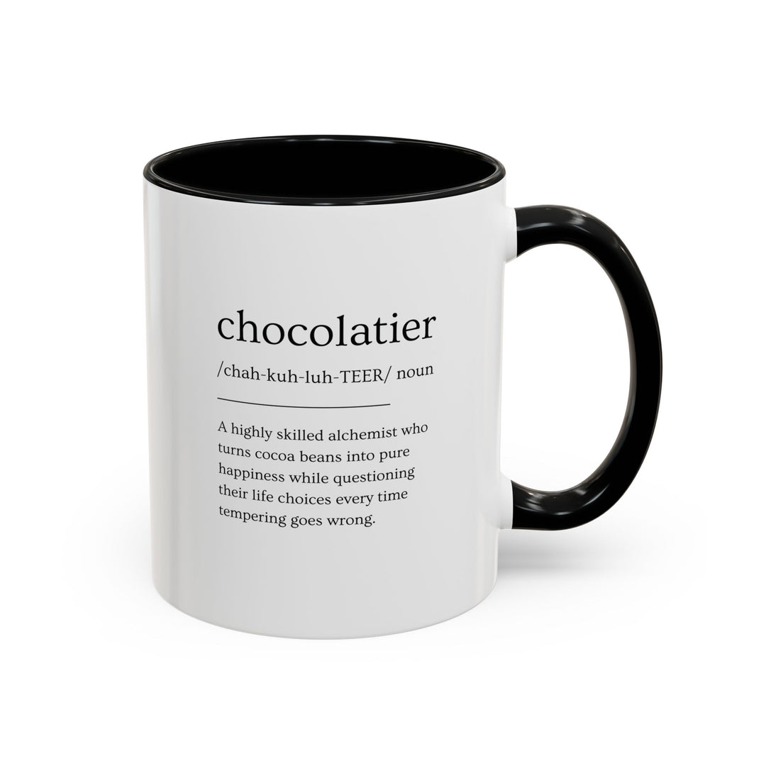 Chocolatier Definition Color Accent Mug
