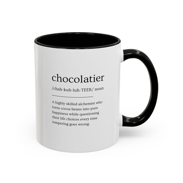 Chocolatier Definition Color Accent Mug