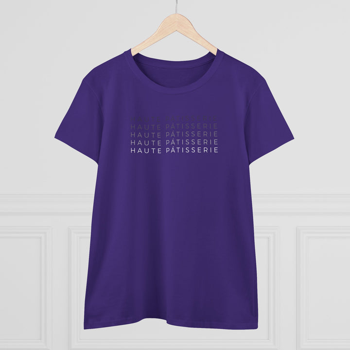 Haute Pâtisserie Stacked Women's Cotton T-Shirt