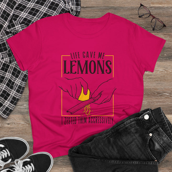 Life Gave Me Lemons Women's Cotton T-Shirt