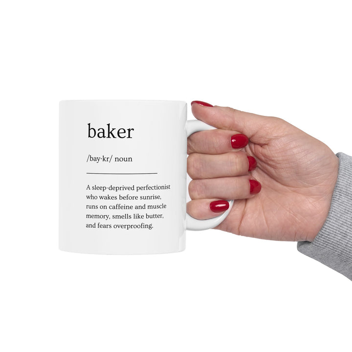 Baker Definition White Mug