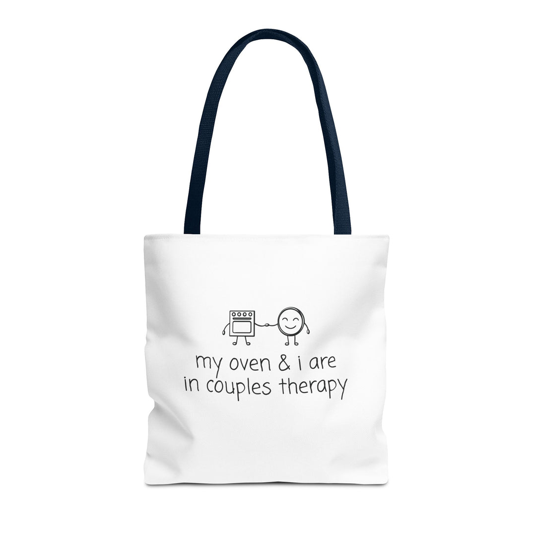 Couples Therapy With Oven Tote Bag
