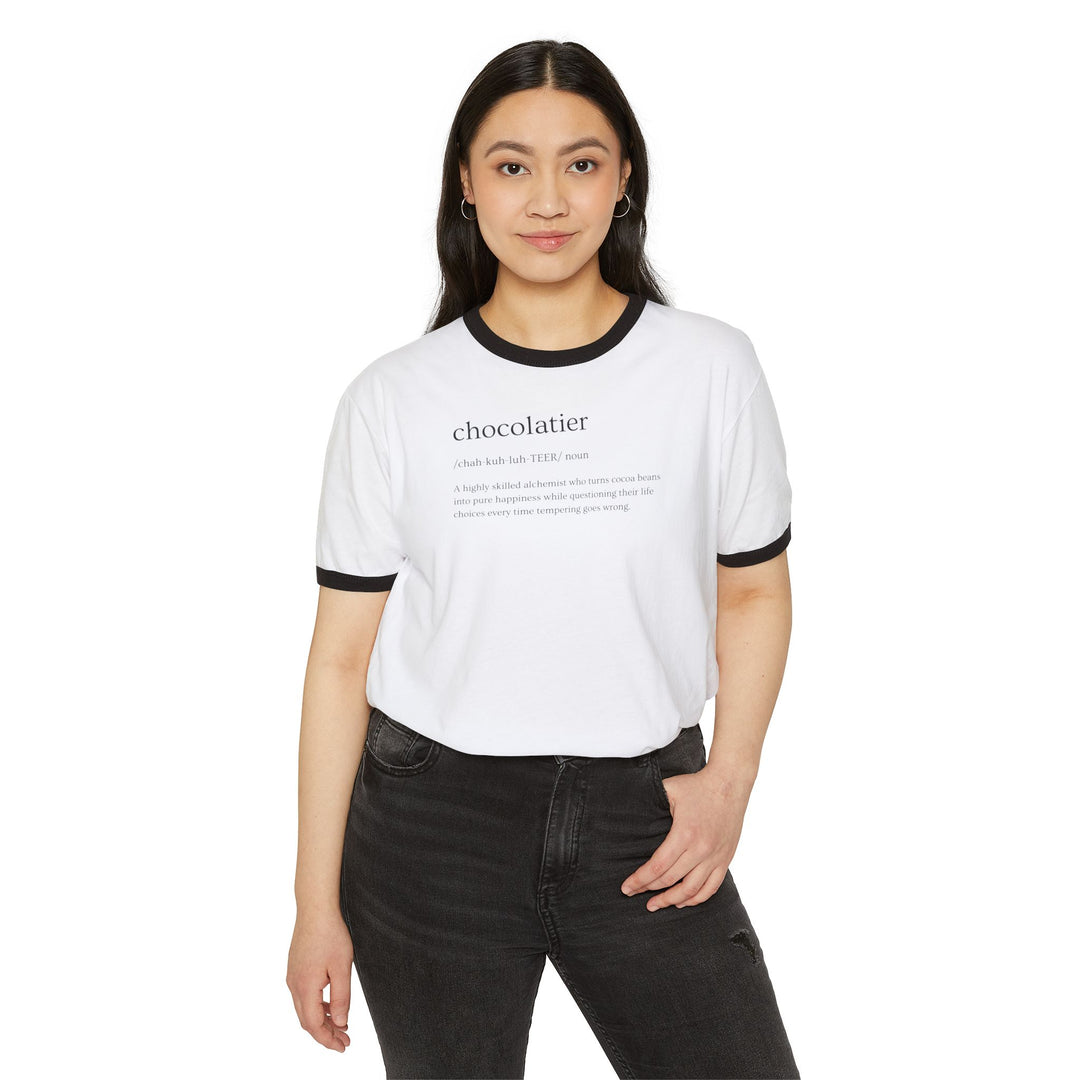 Chocolatier Definition Ringer T-Shirt