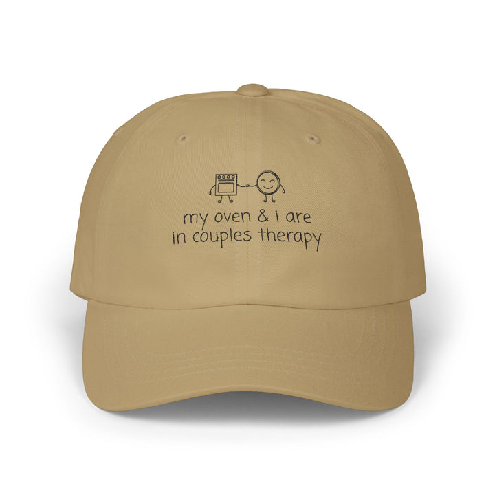 Couples Therapy With Oven Embroidered Hat