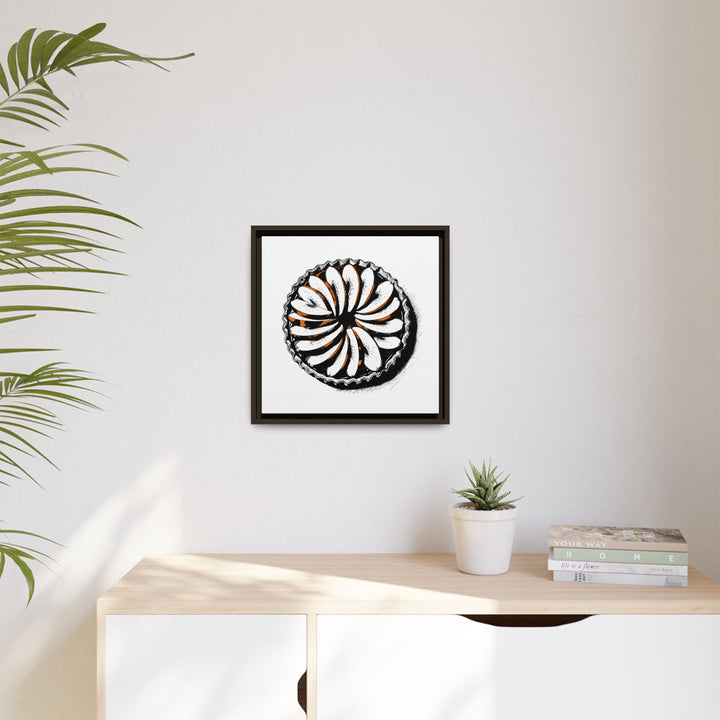 Tarte Tatin Canvas with Floating Frame