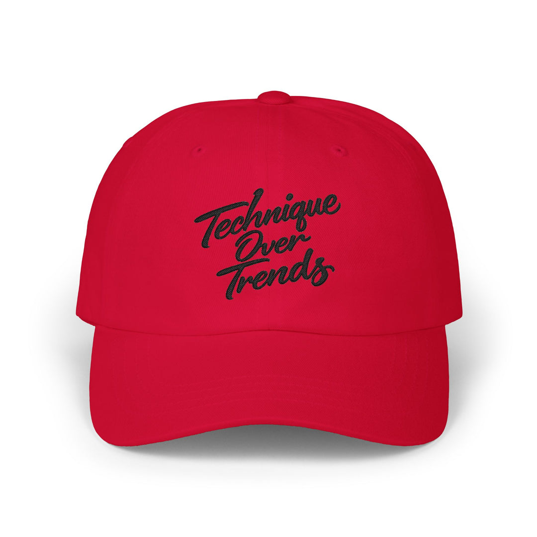 Technique Over Trends Embroidered Hat