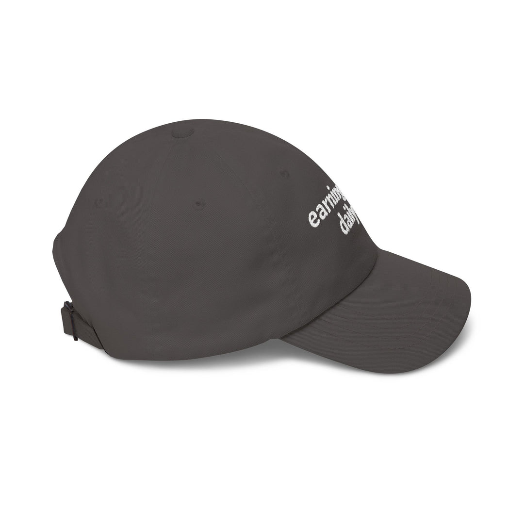 Earning My Daily Bread Embroidered Hat