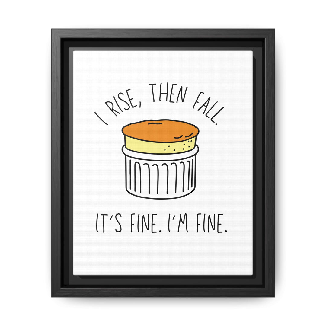 Souffle State of Mind Framed Canvas