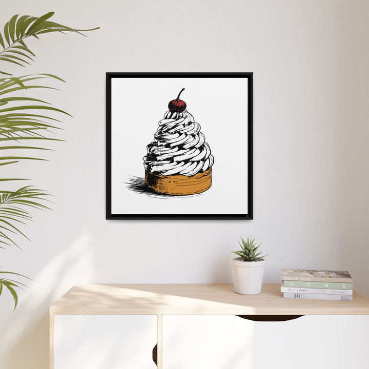 Mont Blanc Canvas with Floating Frame