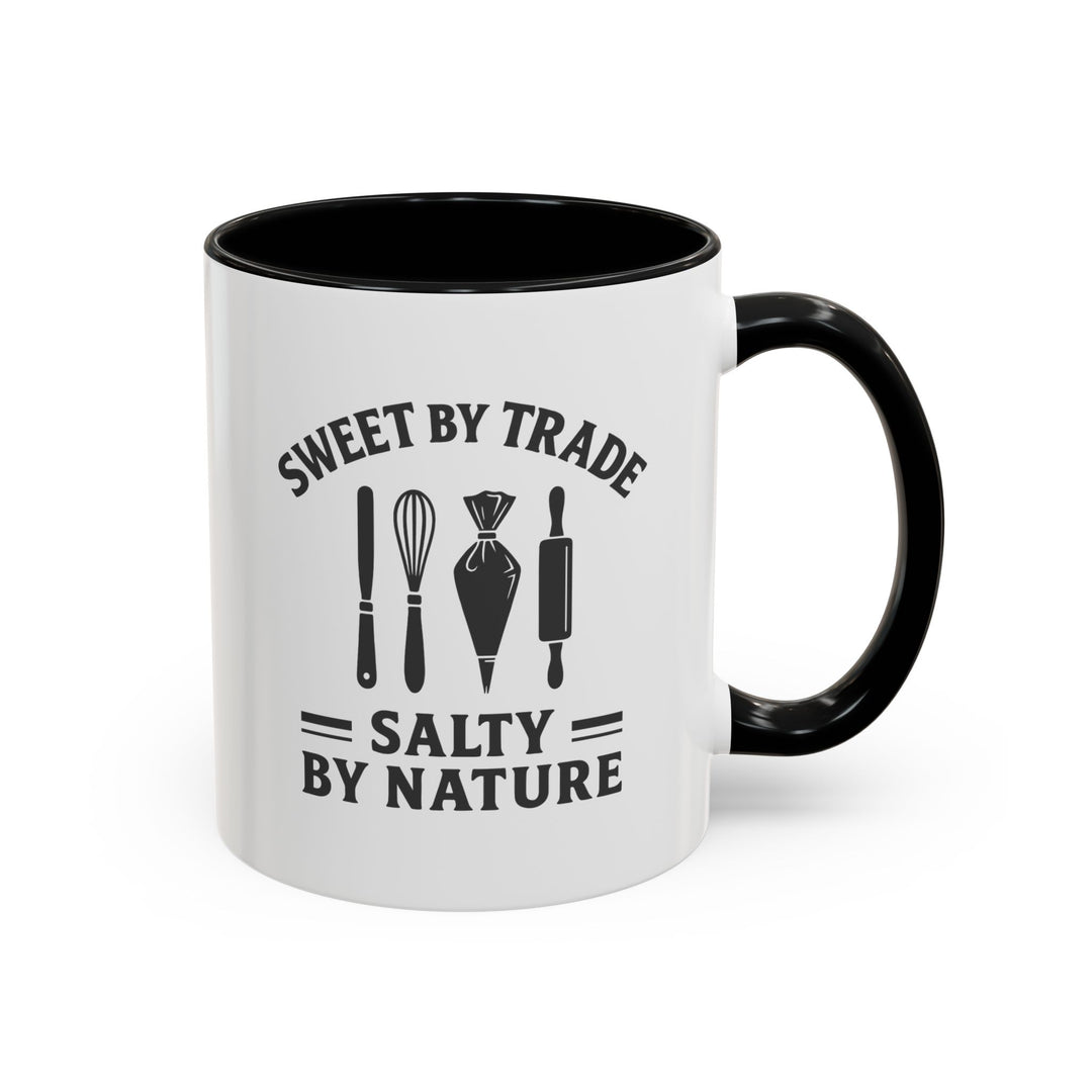 Sweet by Trade Salty by Nature Color Accent Mug