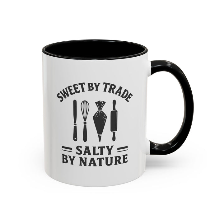 Sweet by Trade Salty by Nature Color Accent Mug