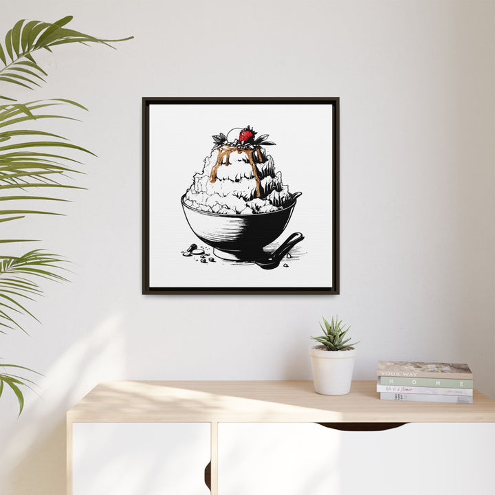 Bingsu Canvas with Floating Frame