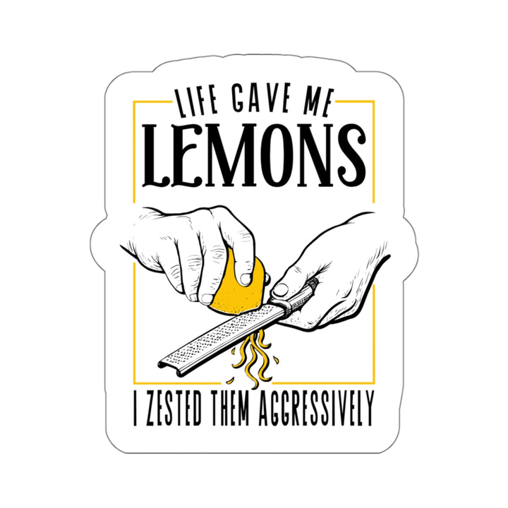 Life Gave Me Lemons Vinyl Sticker