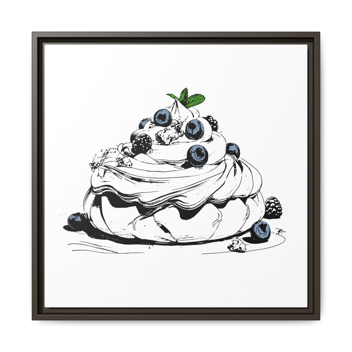 Pavlova Canvas with Floating Frame