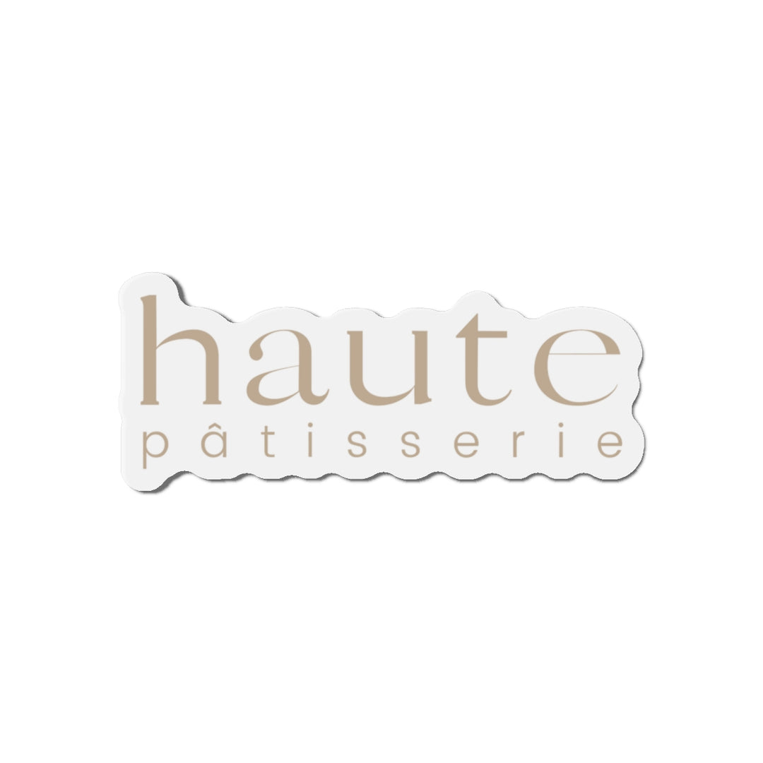 Haute Pâtisserie Words Vinyl Magnet