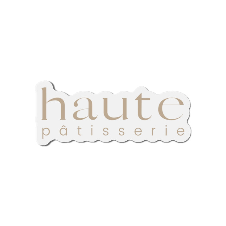 Haute Pâtisserie Words Vinyl Magnet