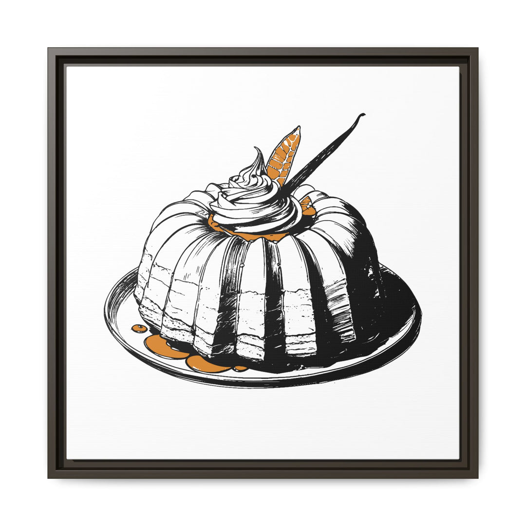 Baba Au Rhum Canvas with Floating Frame