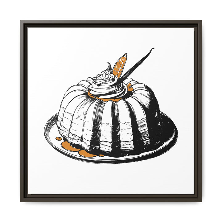 Baba Au Rhum Canvas with Floating Frame
