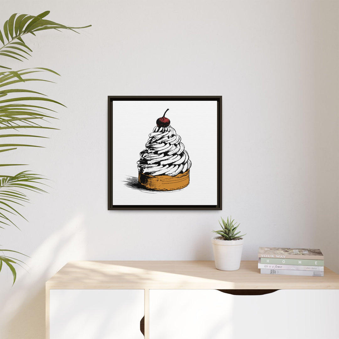 Mont Blanc Canvas with Floating Frame