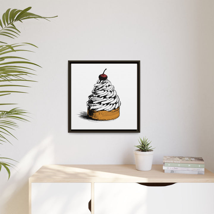 Mont Blanc Canvas with Floating Frame
