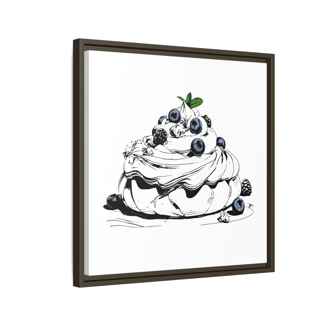 Pavlova Canvas with Floating Frame
