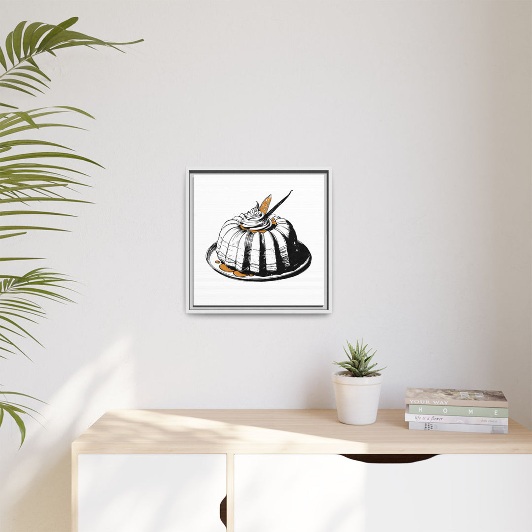 Baba Au Rhum Canvas with Floating Frame