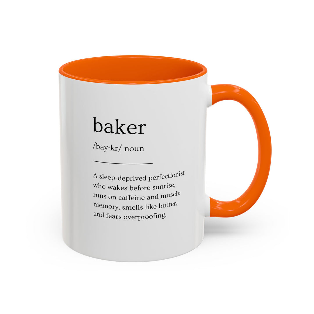 Baker Definition Color Accent Mug