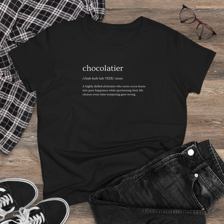 Chocolatier Definition Women's Cotton T-Shirt