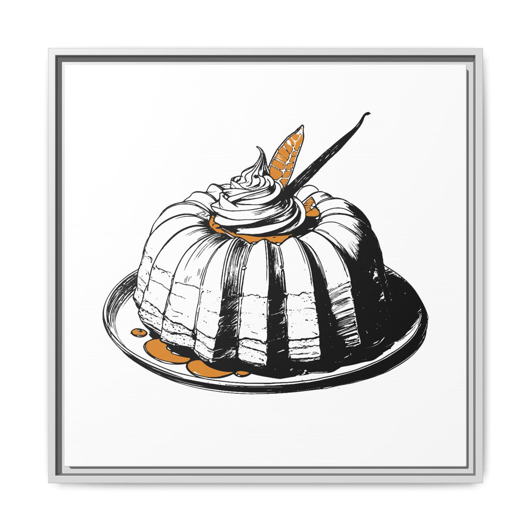 Baba Au Rhum Canvas with Floating Frame