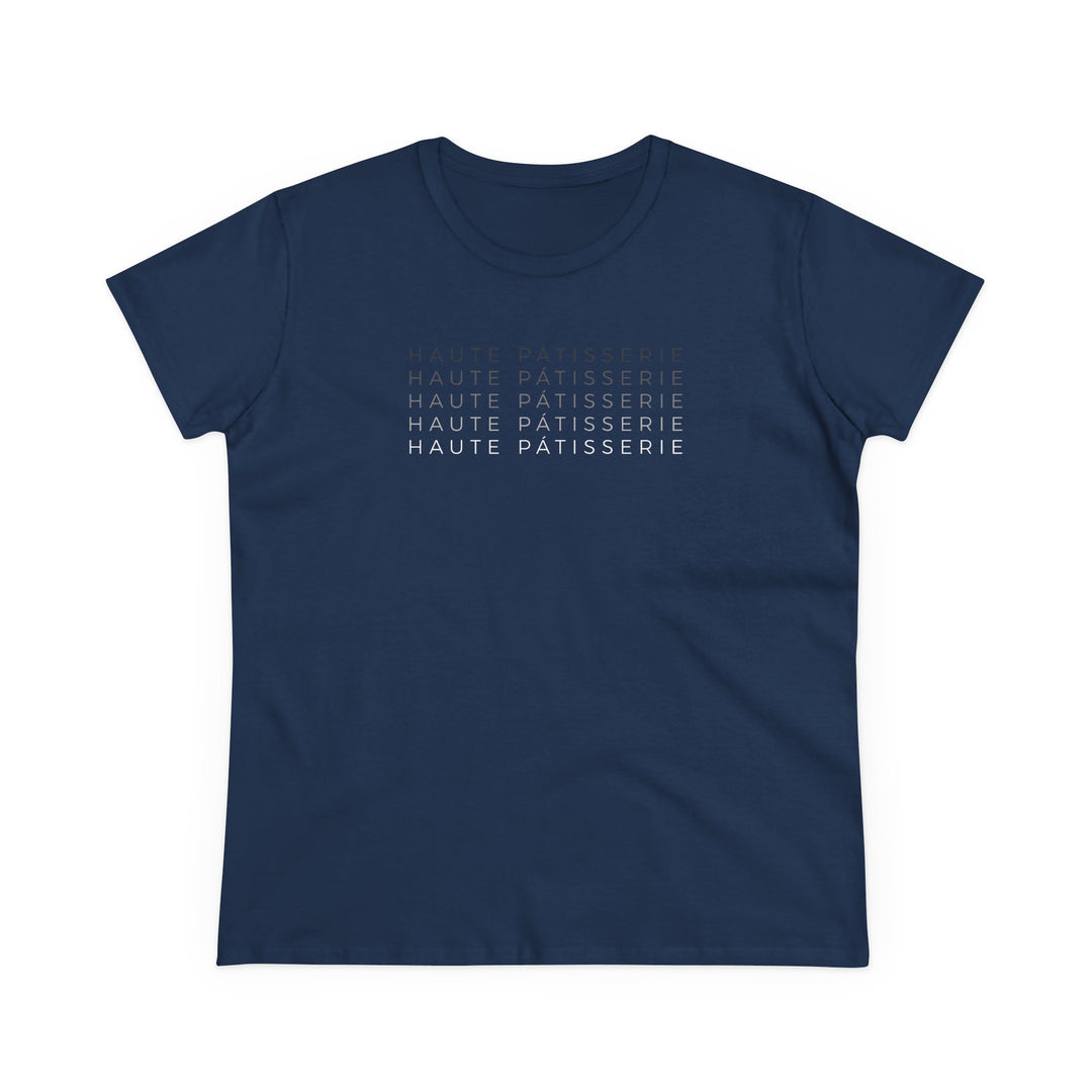 Haute Pâtisserie Stacked Women's Cotton T-Shirt