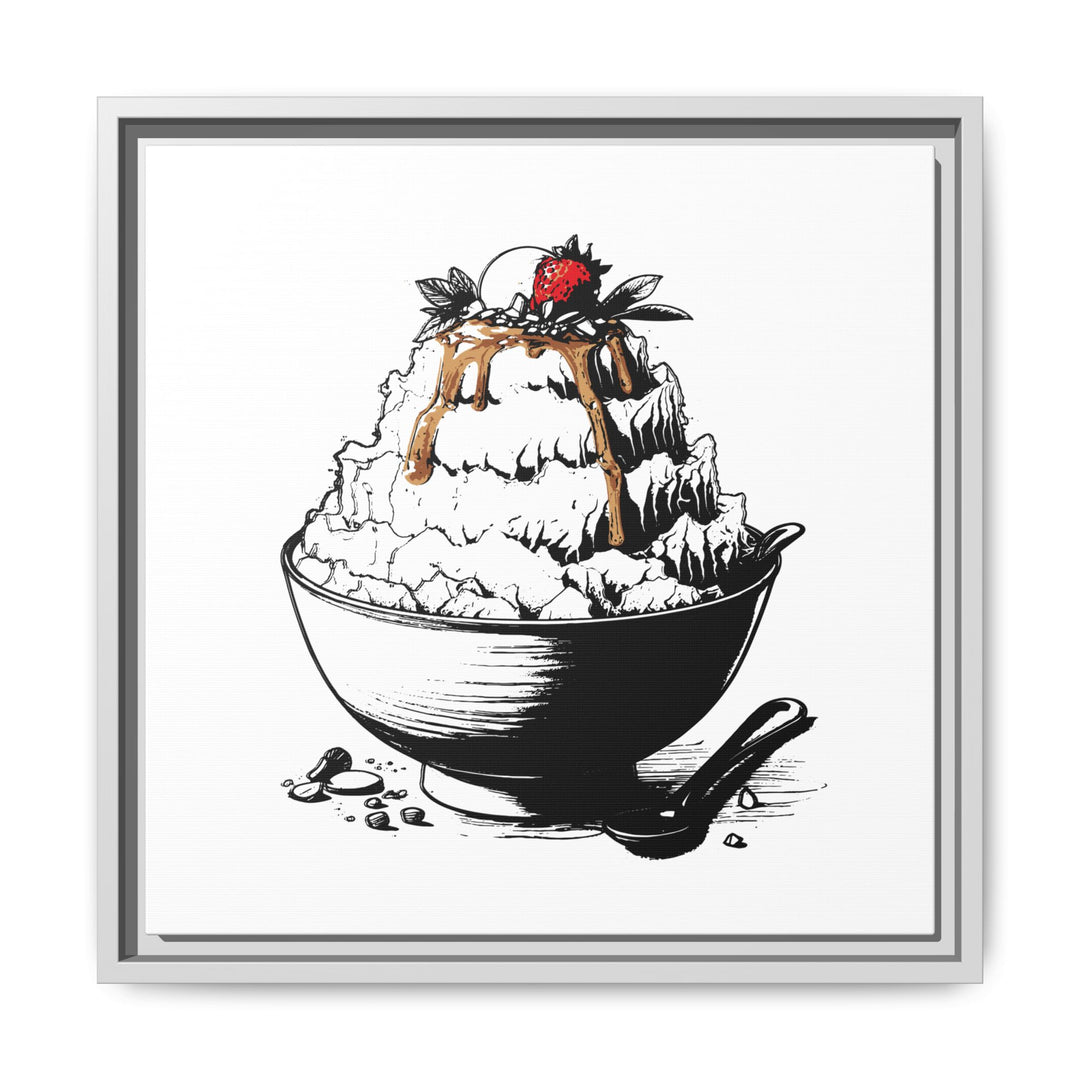 Bingsu Framed Canvas