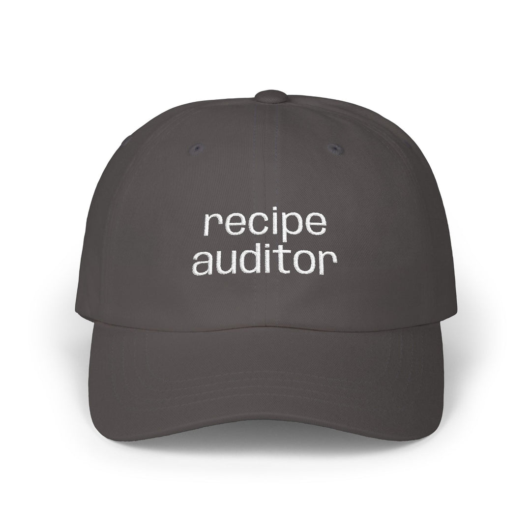 Recipe Auditor Embroidered Hat