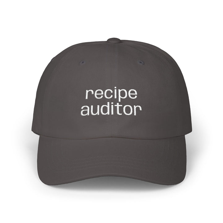 Recipe Auditor Embroidered Hat
