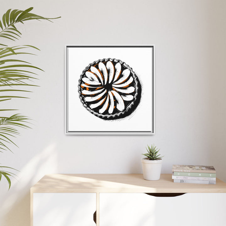 Tarte Tatin Canvas with Floating Frame