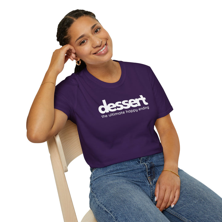 Dessert: The Ultimate Happy Ending Unisex T-Shirt