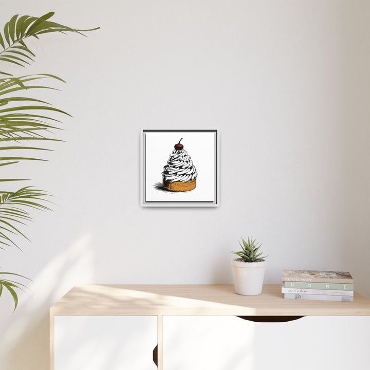 Mont Blanc Canvas with Floating Frame