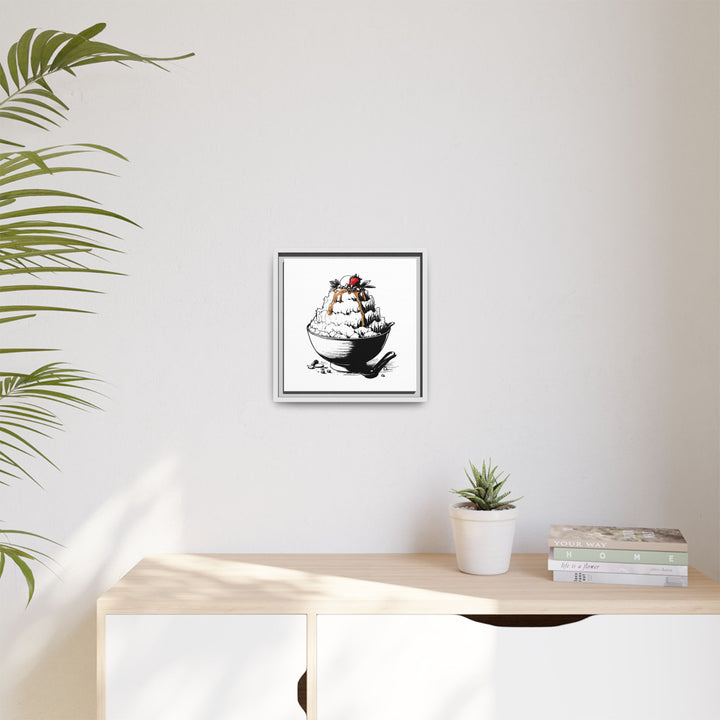 Bingsu Canvas with Floating Frame