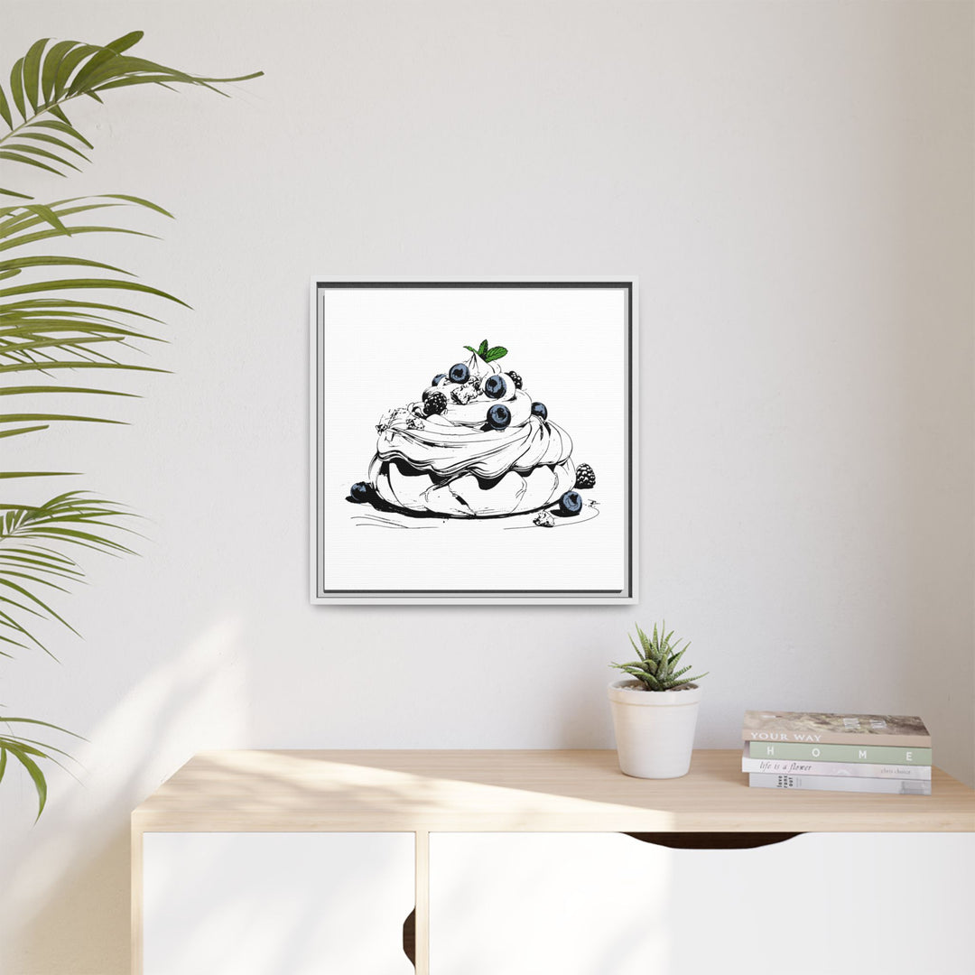 Pavlova Canvas with Floating Frame
