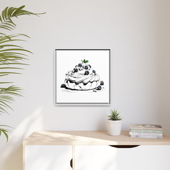 Pavlova Canvas with Floating Frame