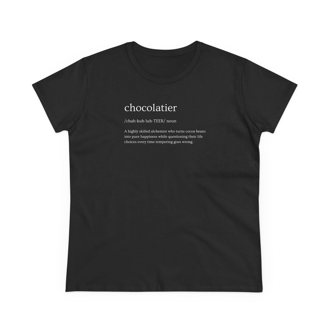 Chocolatier Definition Women's Cotton T-Shirt