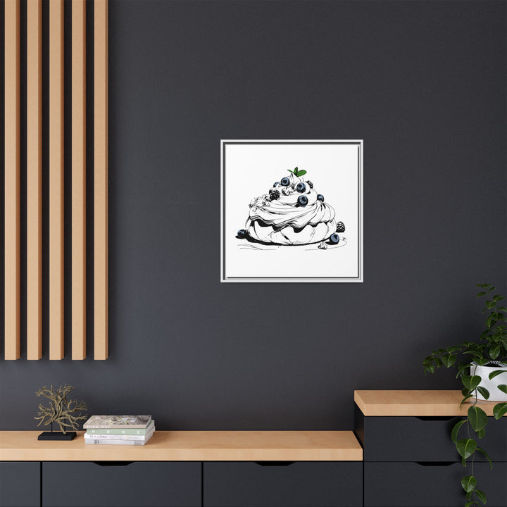 Pavlova Canvas with Floating Frame