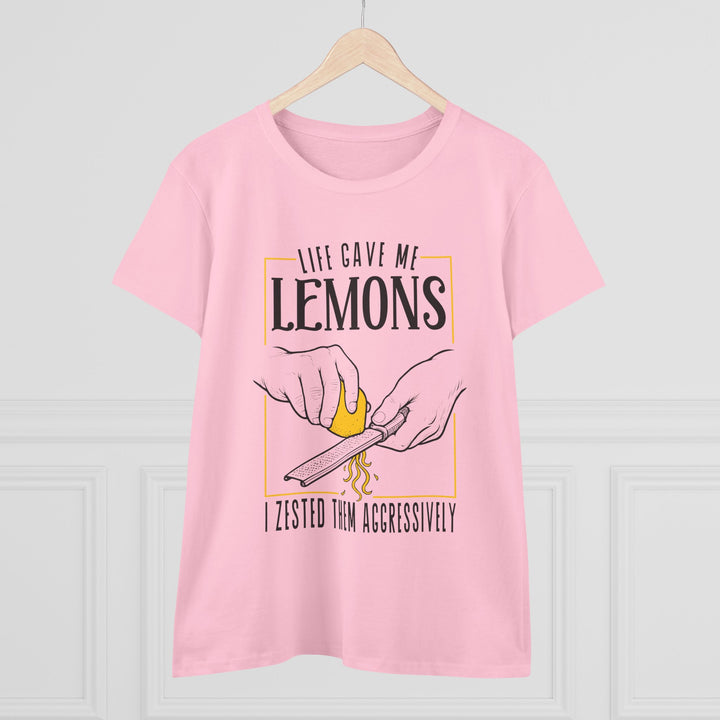Life Gave Me Lemons Women's Cotton T-Shirt
