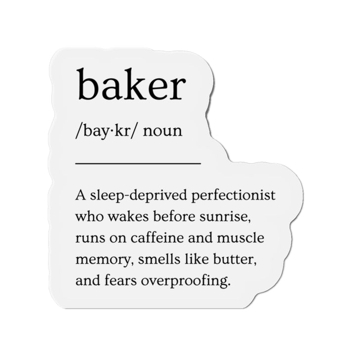 Baker Definition Vinyl Magnets
