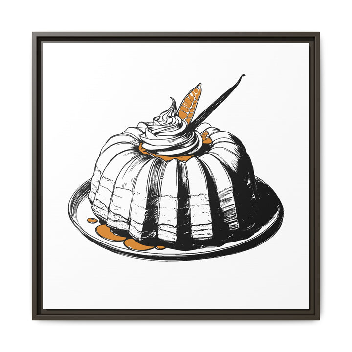 Baba Au Rhum Framed Canvas