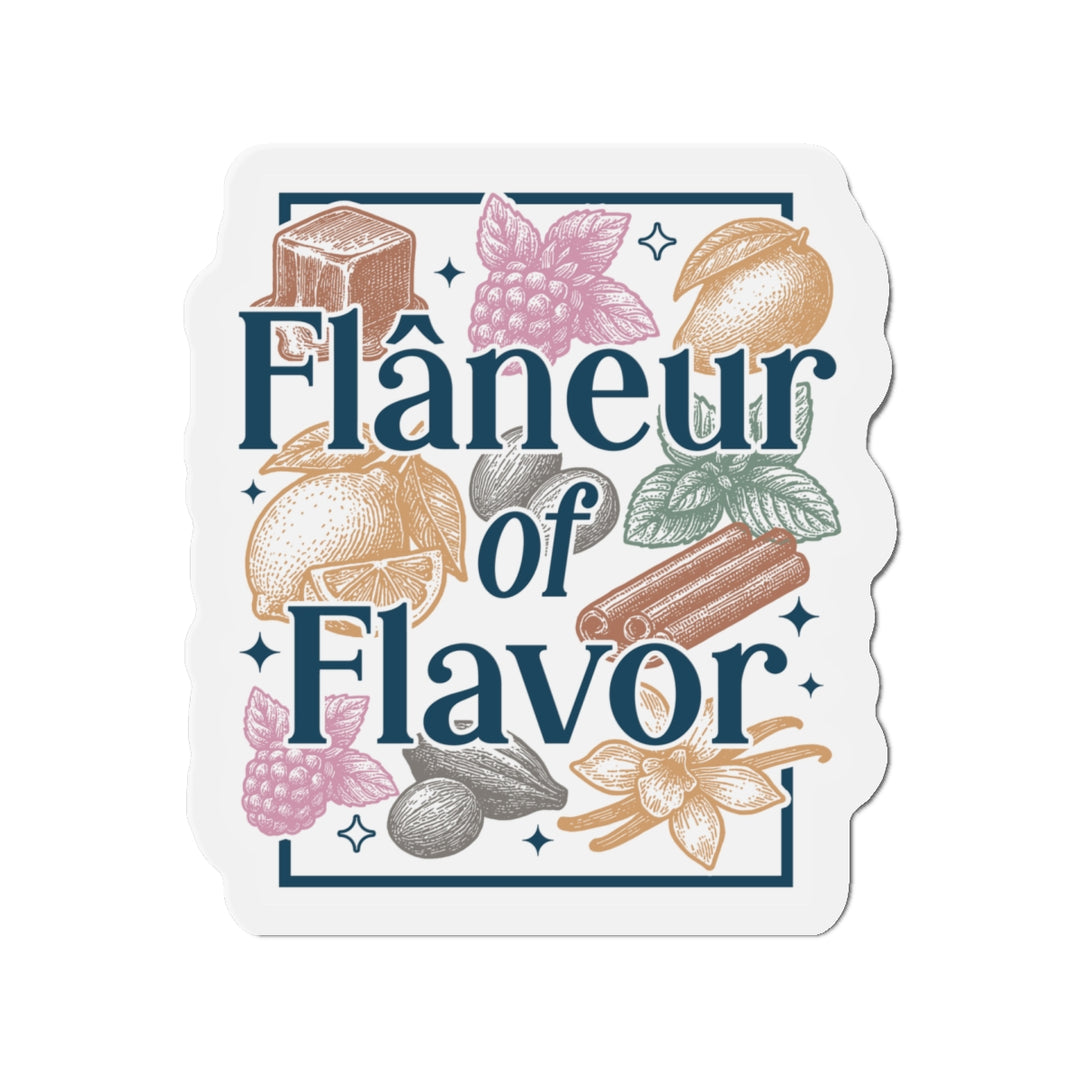 Flâneur of Flavor Vinyl Magnet