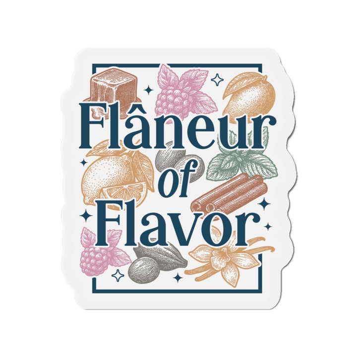 Flâneur of Flavor Vinyl Magnet